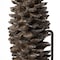 Homeroots 11" Golden Brown Resin Pinecone Tabletop Sculpture 392457 - alternate 7