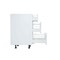 Cambridge Radiance 12 in. W x 21 in. D x 34.50 in. H Ready to Assemble Slab Bath Cabinet in White Gloss SA-VDB12-WG-KIT - alternate 8