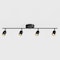 Vidalite Shura Black 4-Light Track Light with Rotatable Heads, Integrated LED Bulbs, 3000k, 2240 Lumens CE1008571 - alternate 5