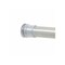 Zenna Home Shower Curtain Rod, 34-1/2" to 60" L Adjustable, 1-1/4" Dia Rod, Stainless Steel, Chrome 608-S - alternate 2