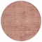 Homeroots 8' Terra Cotta And Salmon Round Aztec Washable Indoor Outdoor Area Rug 615580 - alternate 4