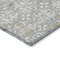 Homeroots 10' X 14' Gray Ivory And Brown Floral Washable Indoor Outdoor Area Rug 595960 - alternate 7