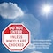 Signmission Do Not Enter Unless Wheels Are Choc, 6 inch X 6 inch, Vinyl Decal, 2PK OC-D-2PACK-6-39 - alternate 3