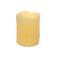 Homeroots Set of Three Yellow Flameless Pillar Candle, 3PK 517649 - alternate 1