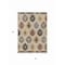 Homeroots 3' X 5' Beige Copper And Gray Southwestern Washable Indoor Outdoor Area Rug 615110 - alternate 5