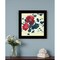 Homeroots Japanese Blossoms Black Framed Print Wall Art 530139 - alternate 3