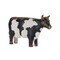 Homeroots Set of Four Black and White Farm Animal Polyresin Tabletop Candleholders, 4PK 517644 - alternate 7