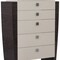 Homeroots 48" Refined Beige High Gloss Chest 329661 - alternate 4