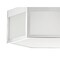 Jonathan Y Minimo 15.75" Hexagon Metal/Frosted Glass LED Flush Mount, Chrome JYL7452A - alternate 10