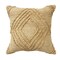 Homeroots 22" X 22" Brown Jute Diamond Throw Pillow 554550 - alternate 6