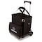 Picnic Time Family Of Brands NFL Dallas Cowboys - Cellar 6-Bottle Wine Carrier & Cooler Tote with Trolley 660-85-179-094-2 - alternate 1