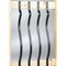 Deckorators 32-1/4'' Black Aluminum Baroque Baluster, 5PK 74737 - alternate 3