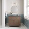 James Martin Vanities Chicago 36in Single Vanity, Walnut Whisper, w/ 3 CM Parisien Bleu Silestone Top 503-V36-WLW-3PBL - alternate 8