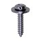 Auveco 4.2-1.41 x 20mm Type 1A Drive Pan Head Type Ab - Chrome, 50PK 12097 - alternate 1