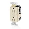 Leviton Lev-Lok GFCI 15A TR/PI Ind Gr Lt Almond MGFT1-T - alternate 1