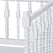 Baxton Studio Callison Spindle Daybed, Twin, White 271-14745-ZORO - alternate 5