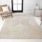 Jonathan Y Nordby High-Low Geometric Arch Scandi Striped Beige/Cream 5 ft. x 8 ft. Indoor/Outdoor Area Rug SCN104E-5 - alternate 7