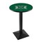Holland Bar Stool Co 36" Blk Wrinkle Hawaii Pub Table, 36" dia. Top L217B3636Hawaii - alternate 1