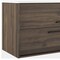 Homeroots 32" Dark Brown Wood Floating Bathroom Vanity With White Sink And Two Drawers 624100 - alternate 5