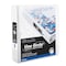 Bazic Products PVC-Free Slant-D Ring View Binder with 4-Pockets, 1", White, 3PK 4170 - alternate 6