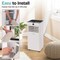 Serenelife 8000 BTU Portable Air Conditioner, Small AC Unit with Dehumidifier and Fan, Mini AC Unit with 350 SLPAC81 - alternate 4