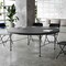 Flash Furniture Kathryn 5.89-Foot Round Bi-Fold Granite Black Plastic Banquet and Event Folding Table RB-183RFH-BK-GG - alternate 9