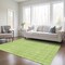 Homeroots 3' X 5' Lime Green And Ivory Striped Washable Indoor Outdoor Area Rug 595877 - alternate 6
