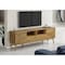 Monarch Specialties TV Stand, 72'', Console, Media Entertainment Center, Storage Drawer, Walnut Laminate, Mid Century I 2753 - alternate 1
