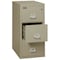 Fireking 3 Drawer, 2 Hr Fire & Impact Rated, Vertical, 31" depth Letter Pewter 3-1943-2PE - alternate 4