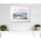 Homeroots Soft Morning Sea White Framed Print Wall Art 484233 - alternate 2
