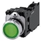 Siemens Illuminated pushbutton, 22 mm, round, metal, shiny, green 3SU1152-0AB40-3FA0-ZY15 - alternate 1