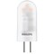 Signify 2W Clear T3 Bi-Pin LED Landscape Low Voltage Light Bulb 567198 - alternate 1