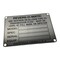 John Deere IDENTIFICATION PLATE, JOHN DEERE OEM YZ4050547  YZ4050547 - alternate 1