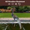 Pure Garden 37IN Metal Peacock Garden Statue for Patio, Pond or Backyard Outdoor Decor 50-LG1294 - alternate 7