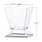 Smarty Had A Party 3.5 oz. Clear Square Disposable Plastic Mini Cups with Lids (288 Cups), 288PK 2638-CASE - alternate 6