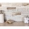 Apollo Tile Beige 11.5 in x 11.5 in Recycled Glass Matte Floor and Wall Subway 9.18 sqft/case, 10PK APLNNR8810BRA - alternate 4