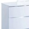 Homeroots 32" Exquisite White High Gloss Dresser 329631 - alternate 3
