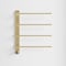 Edendirect 4-Bars Stainless Steel Wall Mounted Electric Towel Warmer Drying Rack Towel Heater in Gold ZR-EB04BG003 - alternate 5
