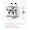 Vevor Commercial Drip Coffee Maker 24 Cups with 4 Glass Carafes and 4 Warmers ARBD-386 - alternate 6