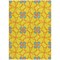 Homeroots 5' X 8' Yellow And Teal Blue Geometric Washable Indoor Outdoor Area Rug 613453 - alternate 4