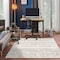 World Rug Gallery Geometric Boho Area Rug 6 ft 6 in x 6 ft 6 in Square Gray MON843GRAY6SQ - alternate 4
