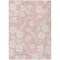 Homeroots 10' X 14' Pink Ivory And Gray Floral Washable Indoor Outdoor Area Rug 599909 - alternate 7