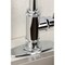 Kingston Brass Single-Handle Bar Faucet with Knurled Handle, Polished Chrome KSD8501RKX - alternate 5