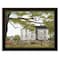 Homeroots Sweet Summertime House 4 Black Framed Print Wall Art 404513 - alternate 1