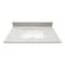 Msi Drifting Fog 37in x 22in Single Bathroom Vanity Top With Sink ZOR-VANS-1722-0027 - alternate 1