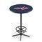 Holland Bar Stool Co 42" Black Washington Capitals Pub Table L216B4236WshCap - alternate 1
