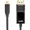 Rocstor 3 FT USB-C TO DISPLAYPORT CABLE Y10C239-B1 - alternate 4