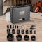 Vevor Hole Saw Kit 18 PCS Saw Blades 6 Drill Bits 1 Hex Wrench Case Bi Metal M42, 18PK RD03-4002 - alternate 7