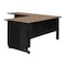 Regency Fusion Desk W/ Double Pedestal Drawer Unit, 66 in W X Wood, Metal, Noble Oak MLD663048NO - alternate 7