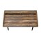 Homeroots 47" Brown and Black Wood and Metal Parsons Computer Desk 489841 - alternate 7